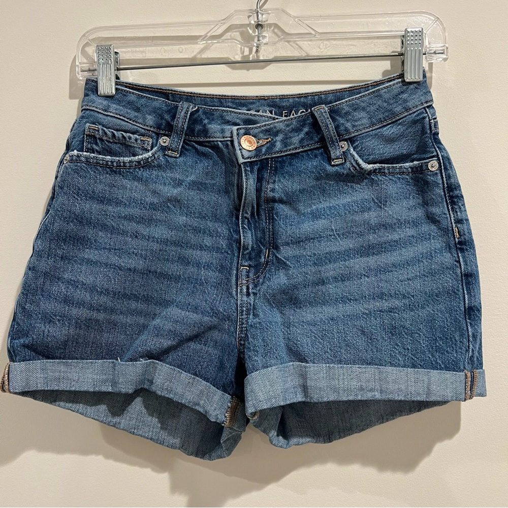 AE Highest Rise‎ Mom crossover shorts